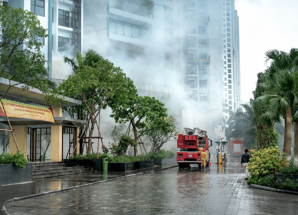 Evakuasi Korban Kebakaran Apartemen Mediterania Jakbar Masih Berlangsung, Puluhan Penghuni Diselamatkan