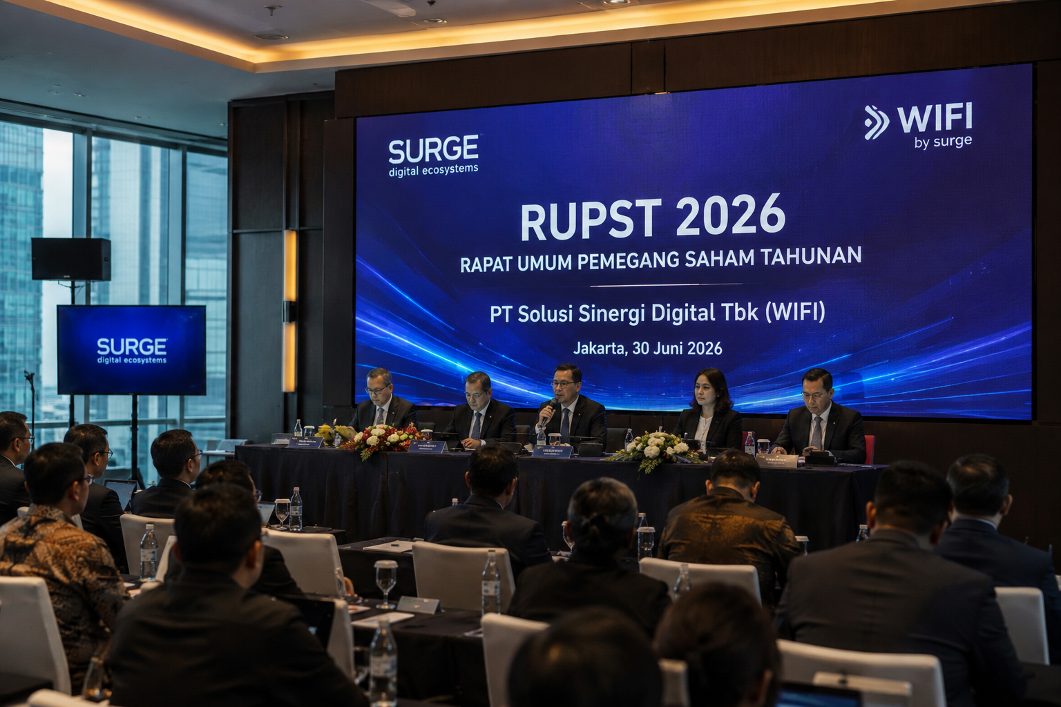 Surge WIFI Bagikan Dividen Rp106 Miliar, Hashim Djojohadikusumo Diangkat Jadi Komisaris Utama