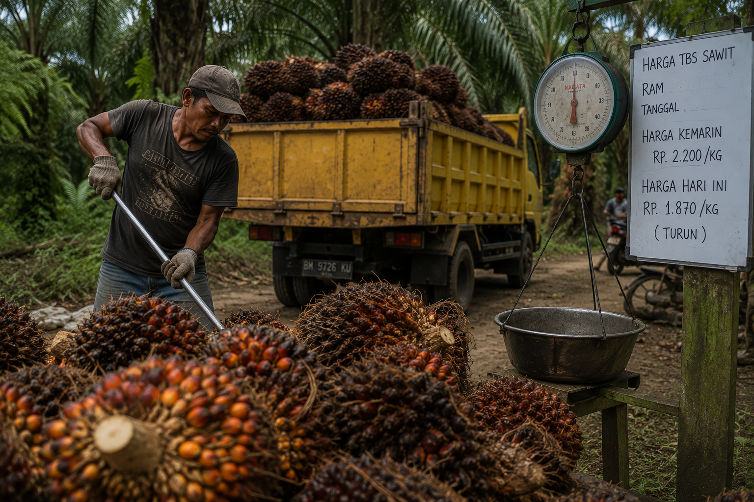 Harga CPO Global Naik, Tapi Sawit Petani Turun, Mentan Sebut Ada Kejanggalan