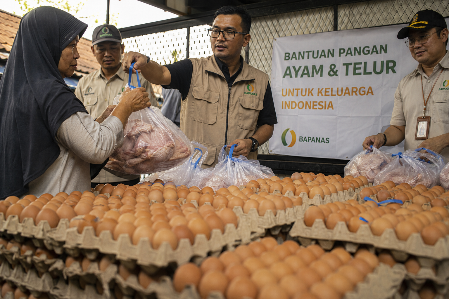 Harga Ayam dan Telur Tertekan, Bapanas Siapkan Bantuan Sosial untuk Jaga Pasar