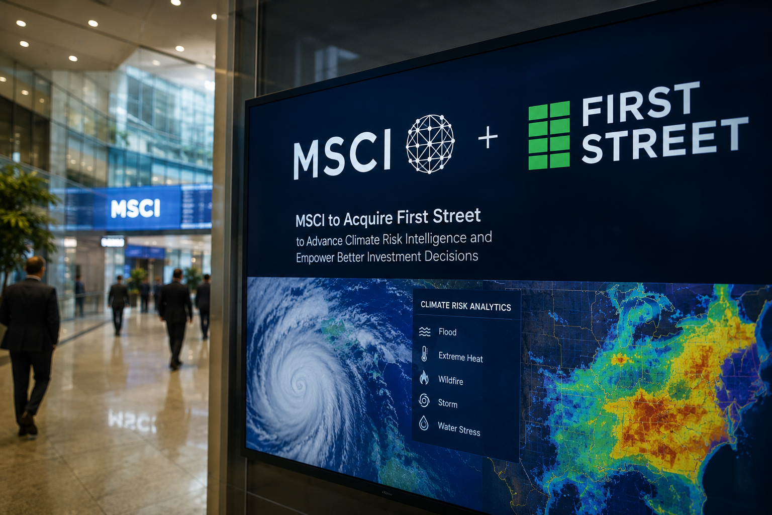 MSCI Akuisisi First Street Perkuat Analisis Risiko Iklim