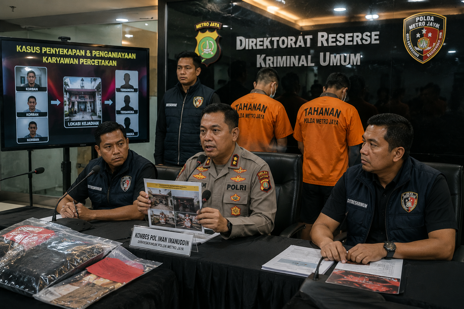 Polisi Selidiki Dugaan Korban Lain dalam Kasus Penyekapan Tiga Karyawan di Jakarta