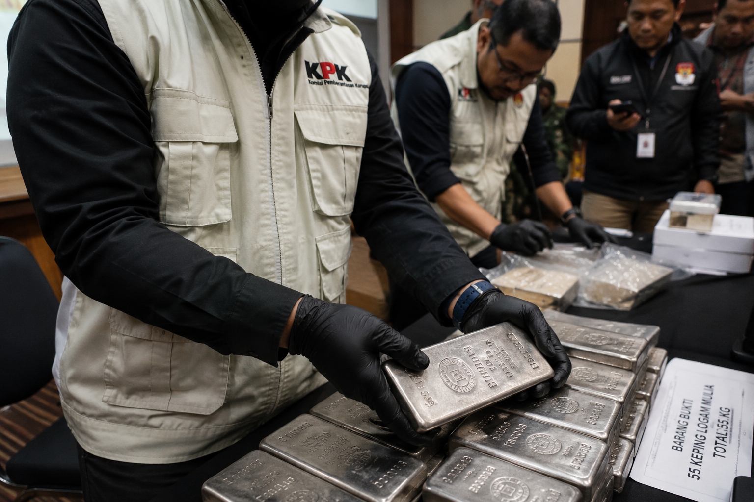 Temuan 55 Kg Platinum di Mobil Bupati Langkat Didalami KPK, Nilainya Diperkirakan Rp40 Miliar
