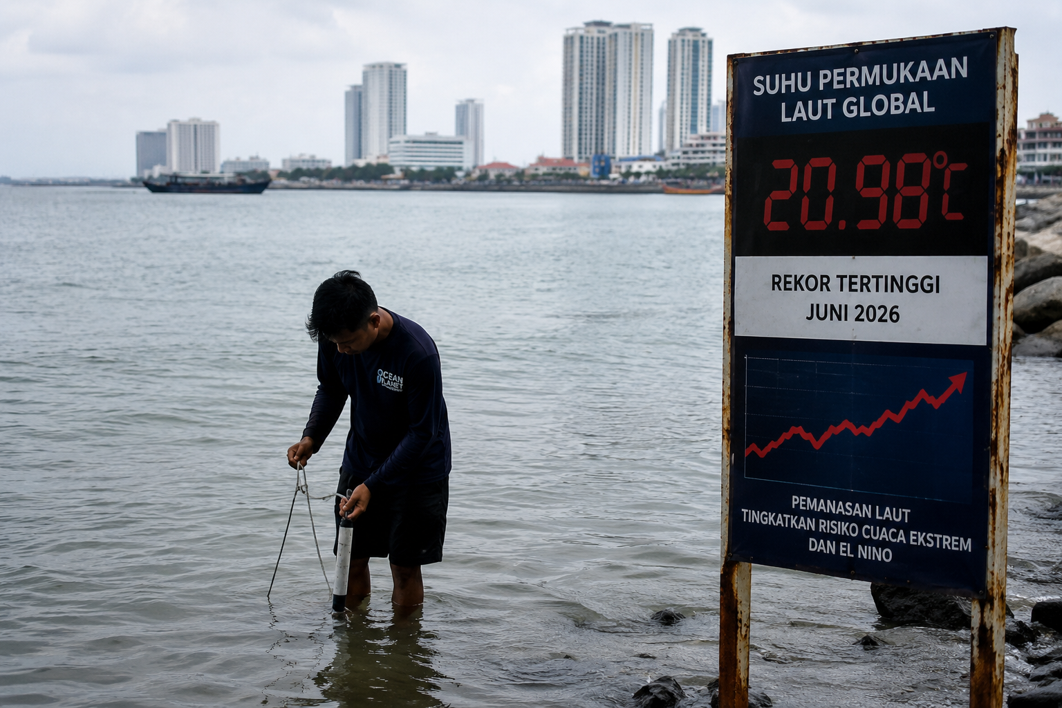 Suhu Laut Dunia Pecahkan Rekor, Ilmuwan Waspadai Dampak El Nino terhadap Iklim