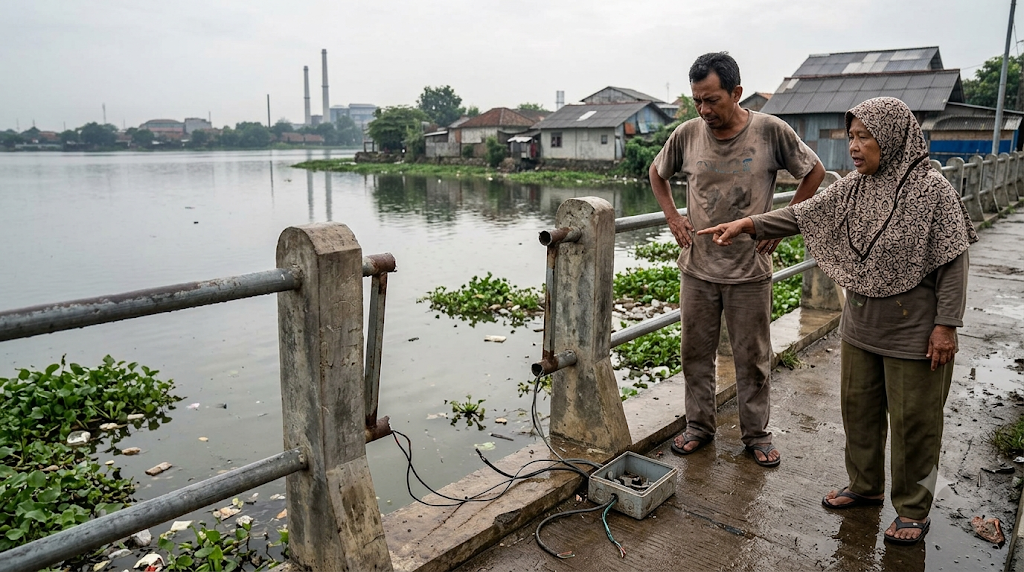 Warga Keluhkan Aset Waduk Rawa Malang Kerap Dicuri, Minta Pengamanan Diperketat