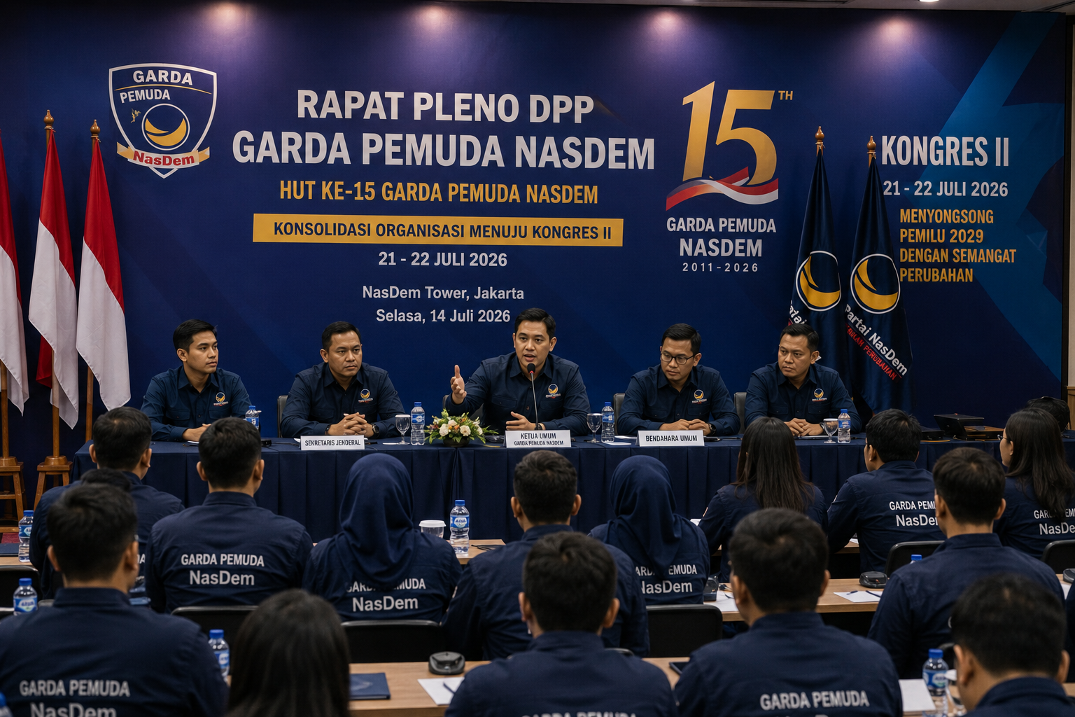 Garda Pemuda NasDem Siapkan Kongres II, Fokus Hadapi Pemilu 2029