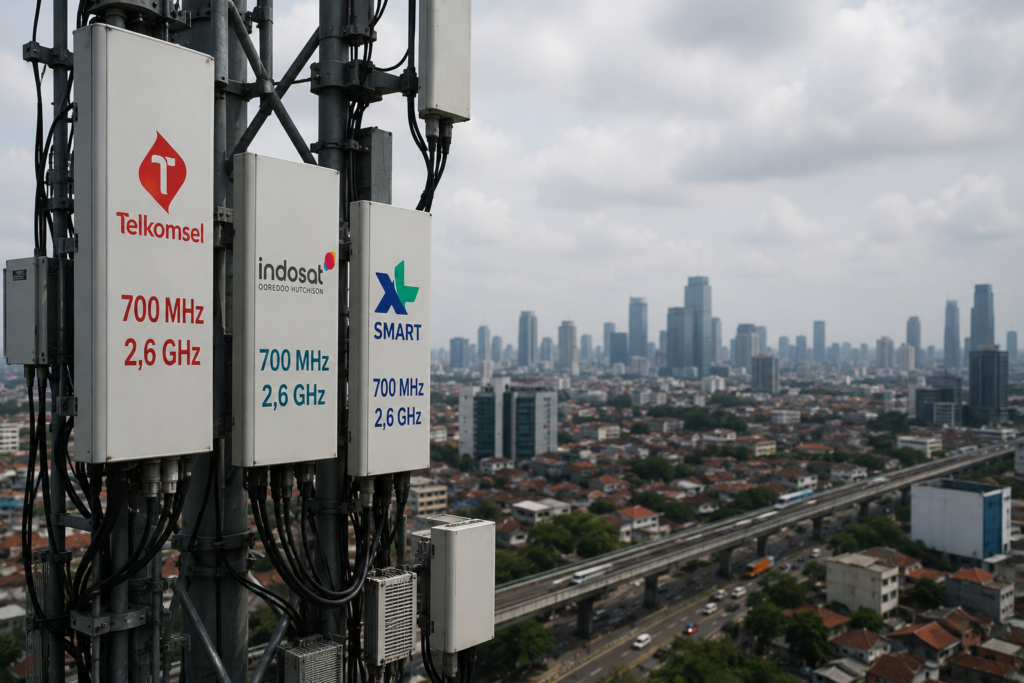 Lelang Frekuensi 700 MHz dan 2,6 GHz Ubah Peta Operator Seluler
