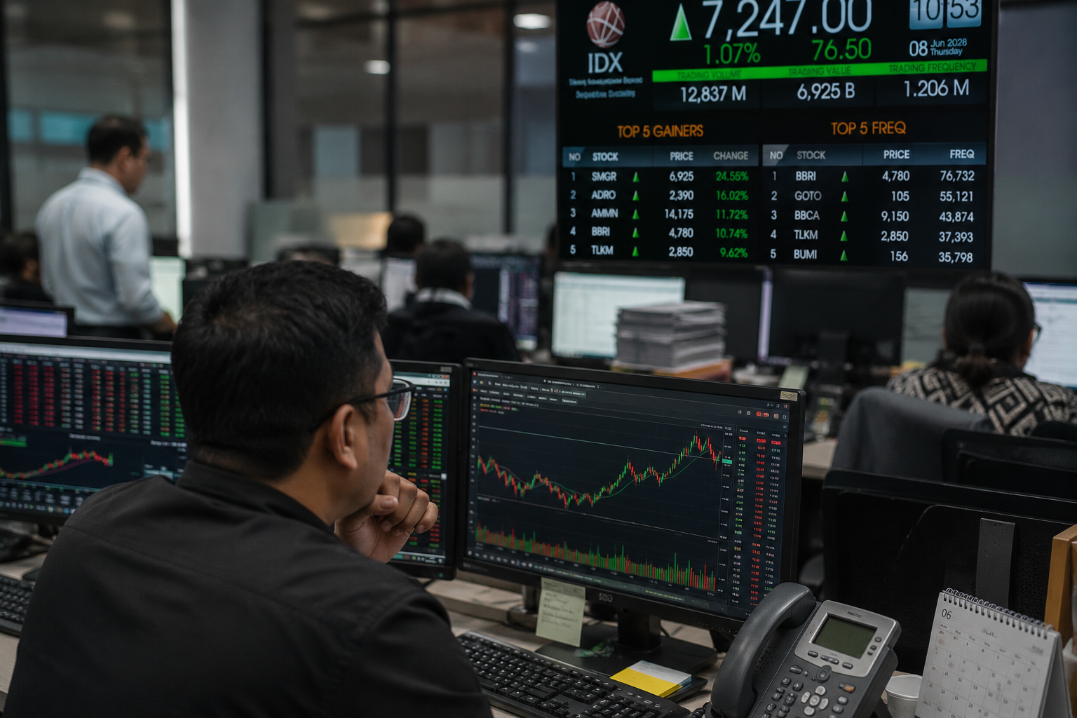 Direksi dan Komisaris Borong Saham, Investor Ritel Mulai Ambil Posisi