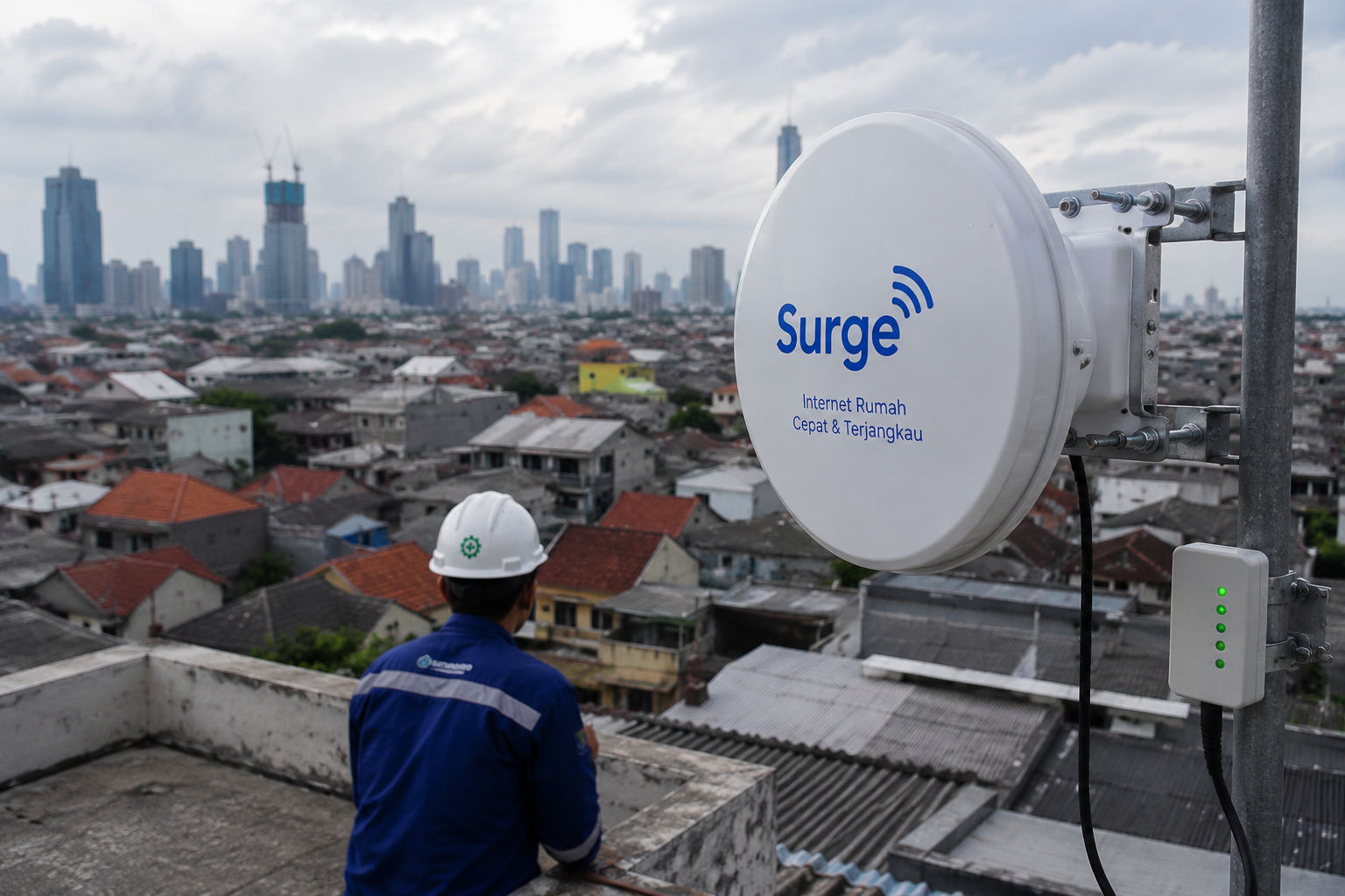 Emiten Hashim Genjot Internet Murah, WIFI Percepat Ekspansi Surge