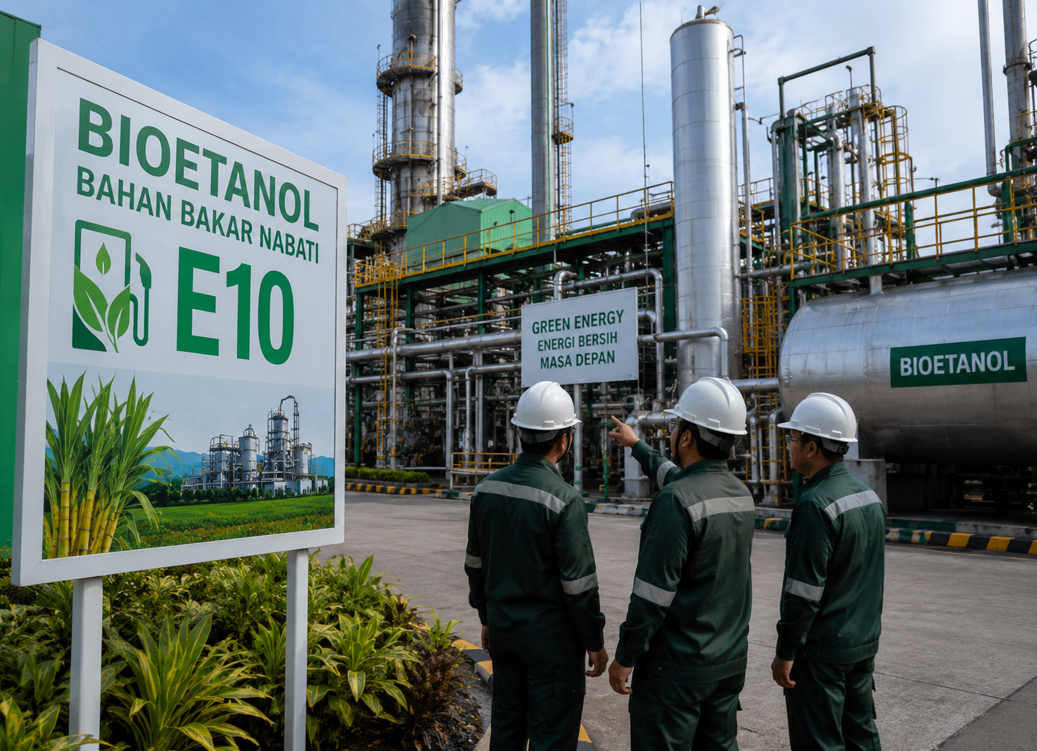 RI Kejar Mandatori E10 pada 2027, Industri Bioetanol Dipercepat