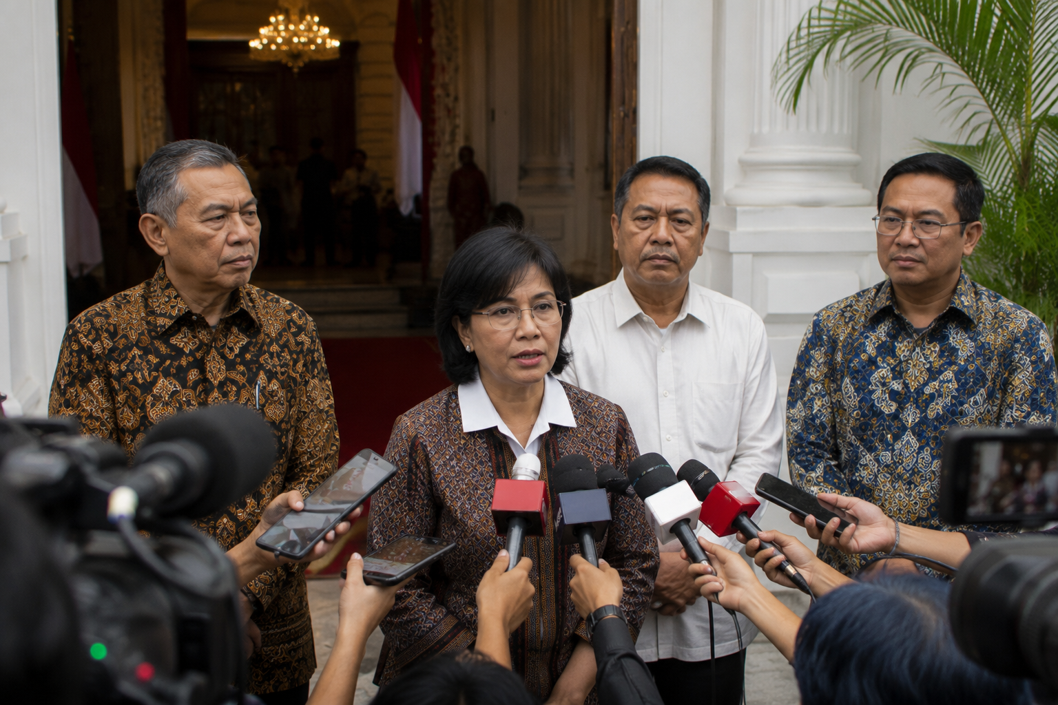 Pertemuan KSSK di Istana: Belum Bahas Pengganti Perry Warjiyo