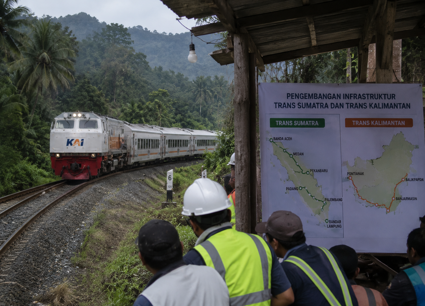 Proyek Trans Sumatra, dan Trans Kalimantan Menjadi Perhatian Investor