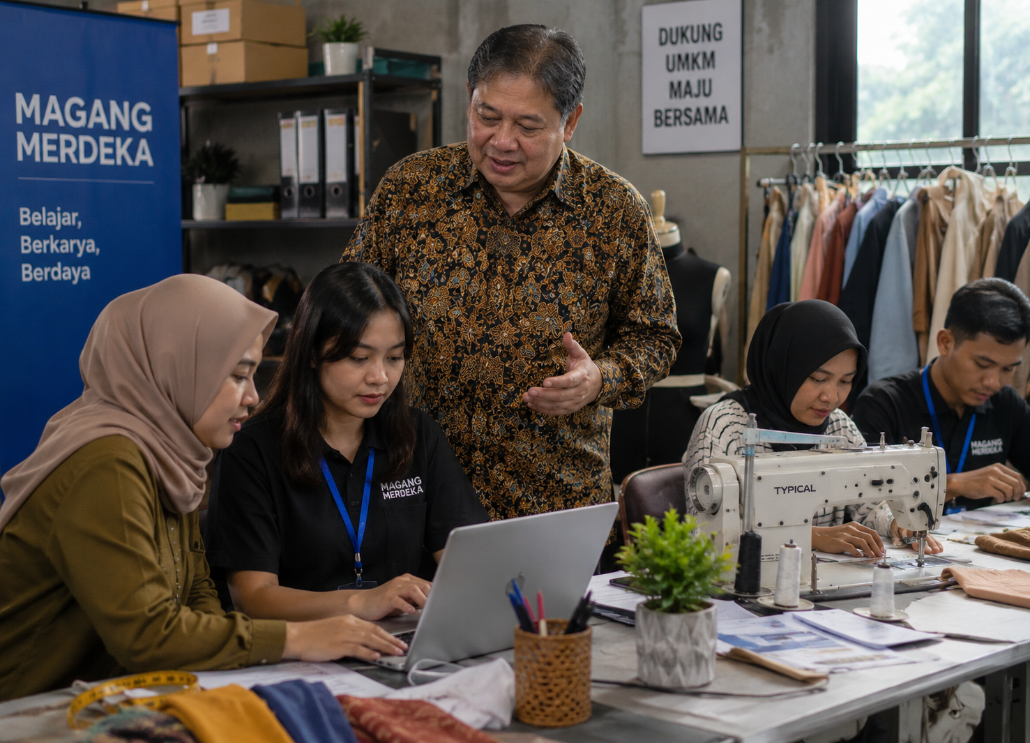 Airlangga Ajak UMKM Pakai Program Magang 