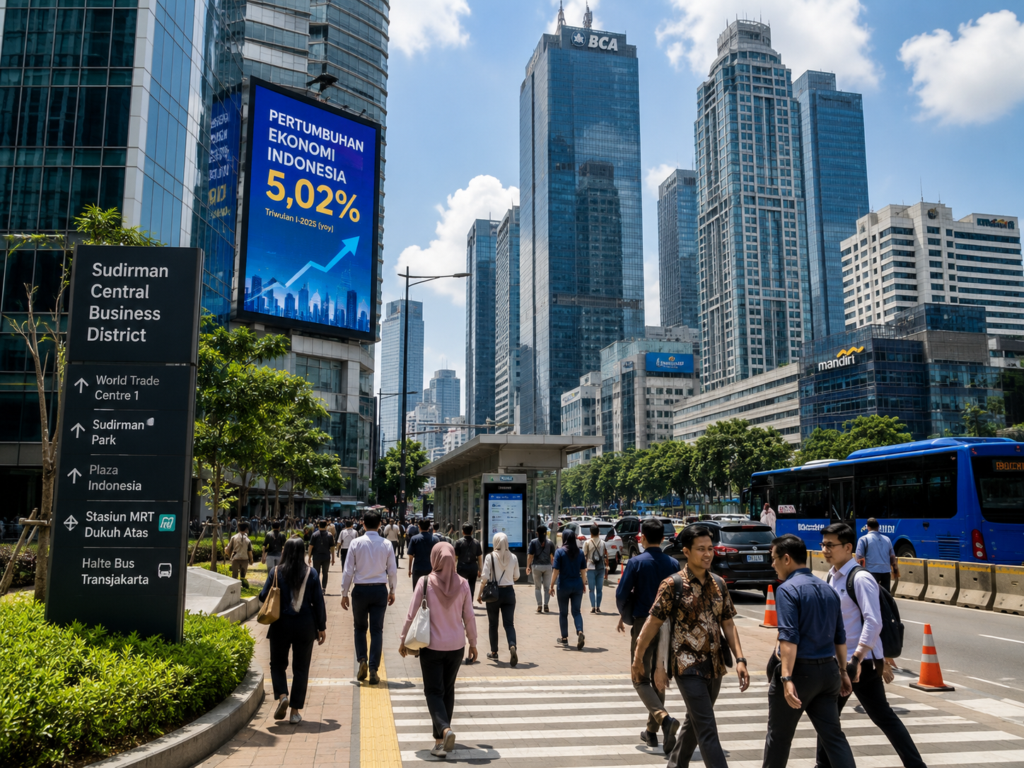 Ekonomi RI Tumbuh 5,29 Persen, Aktivitas Ekonomi Melambat